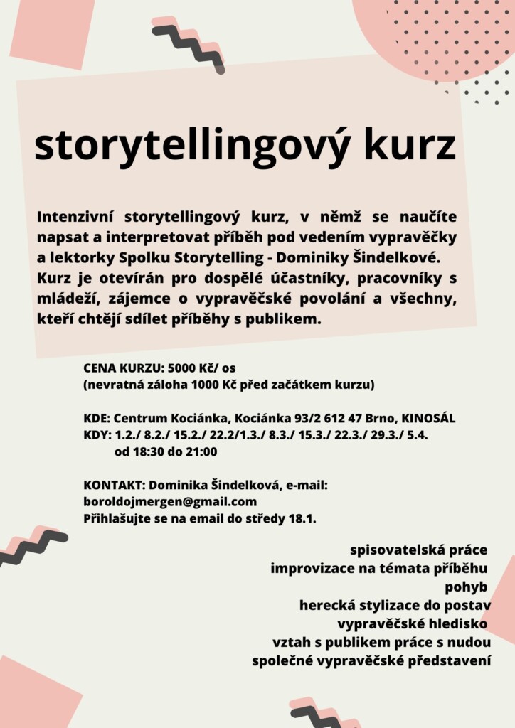 storytellingový workshop