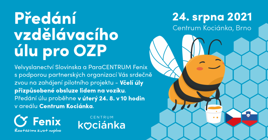 Paracentrum Fenix - Předání úlu